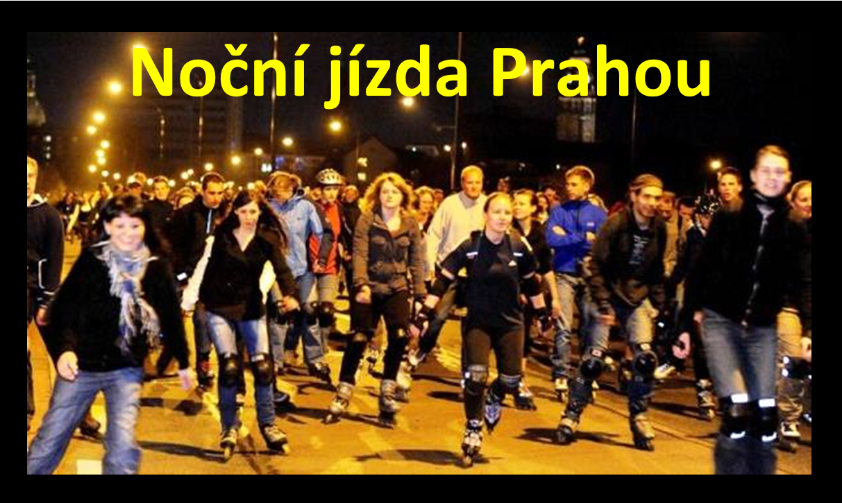 noční jízdy Prahou